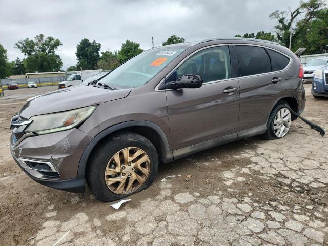 HONDA CR-V EXL 2015 with VIN 2HKRM3H71FH557476 - Photo from auction