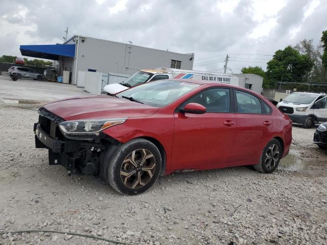 KIA FORTE FE 2021 with VIN 3KPF24AD3ME403805 - Photo from auction