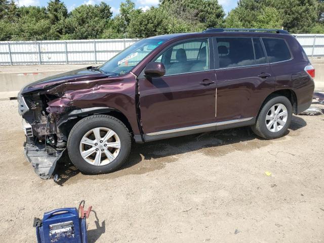TOYOTA HIGHLANDER 2012 with VIN 5TDBK3EH6CS154717 - Photo from auction