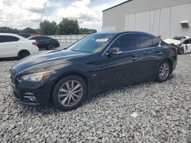 INFINITI Q50 PREMIU 2016 with VIN JN1EV7AP2GM305694 - Photo from auction