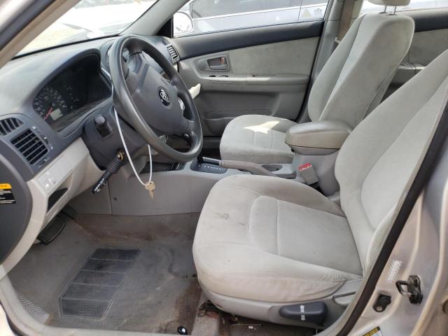 Photo 7 from auction – 2006 KIA SPECTRA LX with VIN KNAFE121565370909