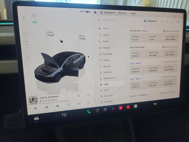Photo 9 from auction – 2024 TESLA MODEL 3 with VIN 5YJ3E1EB0RF844200