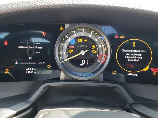 Photo 9 from auction – 2022 PORSCHE 911 GT3 with VIN WP0AC2A94NS270011