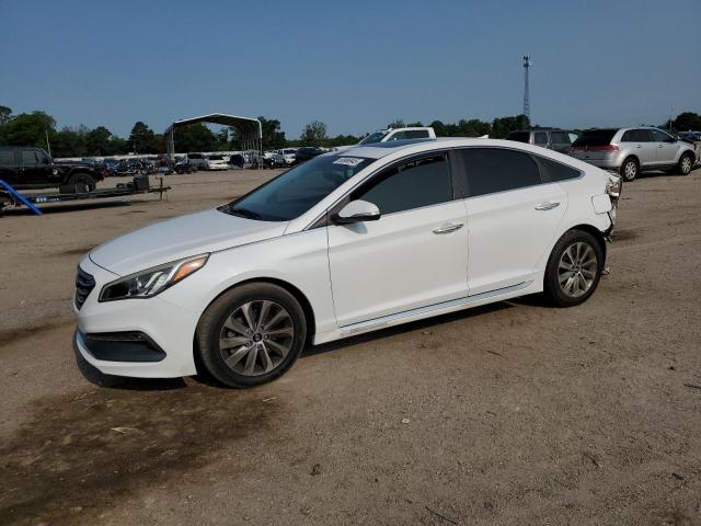 HYUNDAI SONATA 2016 with VIN 5NPE34AFXGH341801 - Photo from auction
