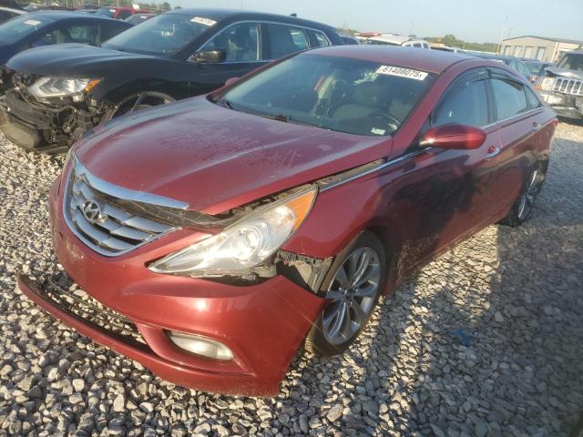HYUNDAI SONATA SE 2012 with VIN 5NPEC4AC5CH423676 - Photo from auction