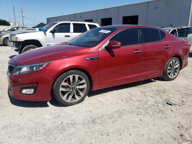 KIA OPTIMA SX 2015 with VIN 5XXGR4A65FG426658 - Photo from auction