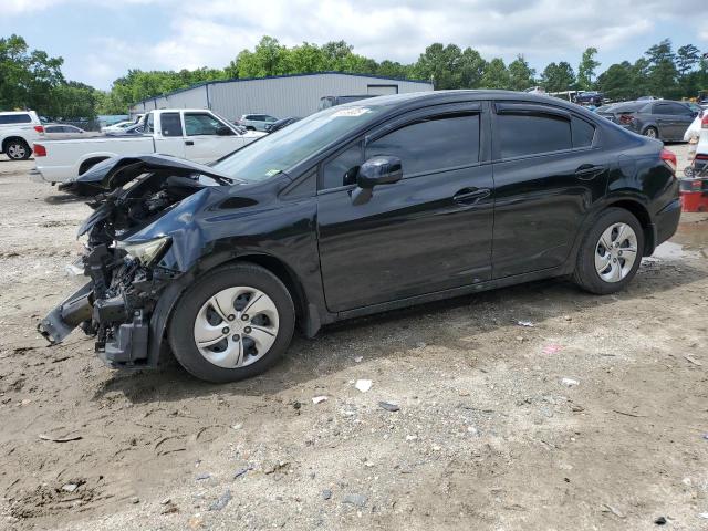 Photo 1 from auction – 2013 HONDA CIVIC LX with VIN 2HGFB2F50DH599083