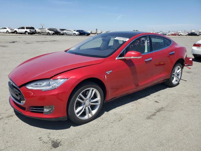 TESLA MODEL S 2014 with VIN 5YJSA1H14EFP34013 - Photo from auction