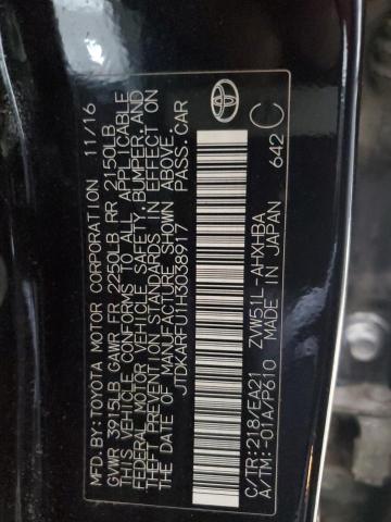 Photo 14 from auction – 2017 TOYOTA PRIUS with VIN JTDKARFU1H3038917