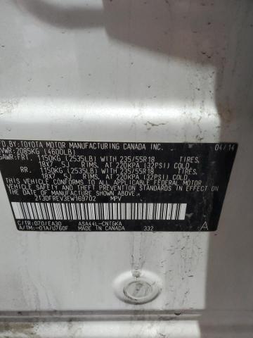 Фото 14 с аукциона – 2014 TOYOTA RAV4 LIMIT с VIN 2T3DFREV3EW169702