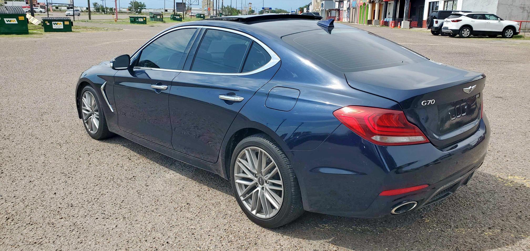 Photo 3 from auction – 2020 GENESIS G70 ELITE with VIN KMTG34LA5LU053373