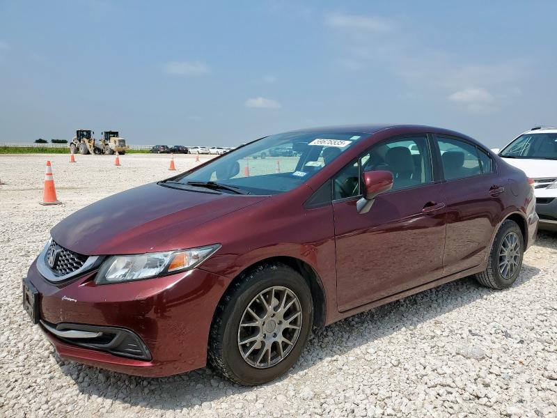 HONDA CIVIC LX 2015 with VIN 19XFB2F56FE291817 - Photo from auction