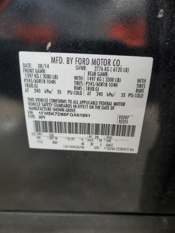 Photo 14 from auction – 2015 FORD EXPLORER X with VIN 1FM5K7D86FGA61891