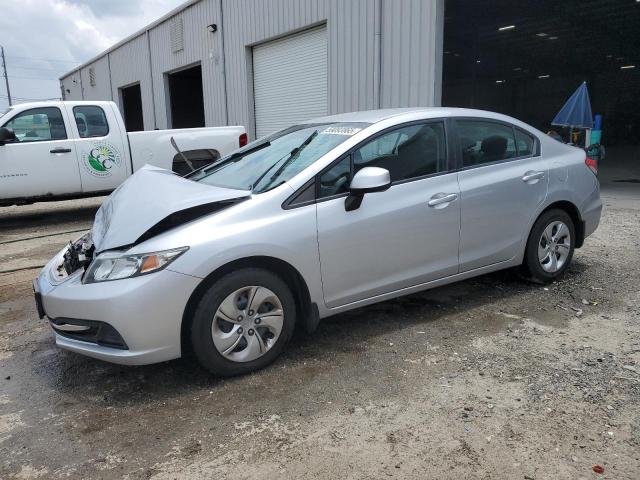 HONDA CIVIC LX 2013 with VIN 2HGFB2F53DH582553 - Photo from auction