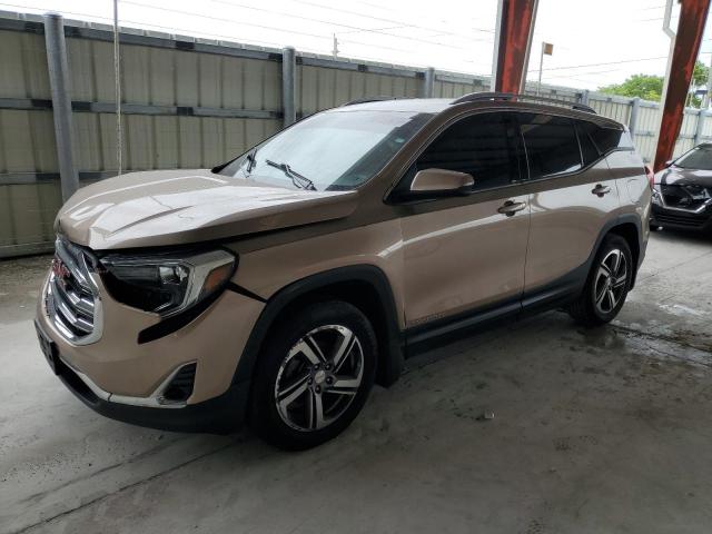 GMC TERRAIN SLT 2018 with VIN 3GKALVEVXJL259813 - Photo from auction