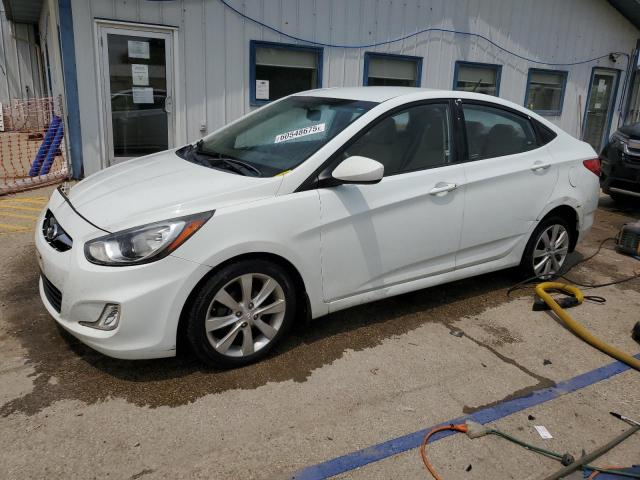HYUNDAI ACCENT GLS 2012 with VIN KMHCU4AE4CU227543 - Photo from auction