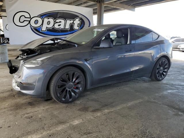 TESLA MODEL Y 2021 with VIN 5YJYGDEF1MF264676 - Photo from auction