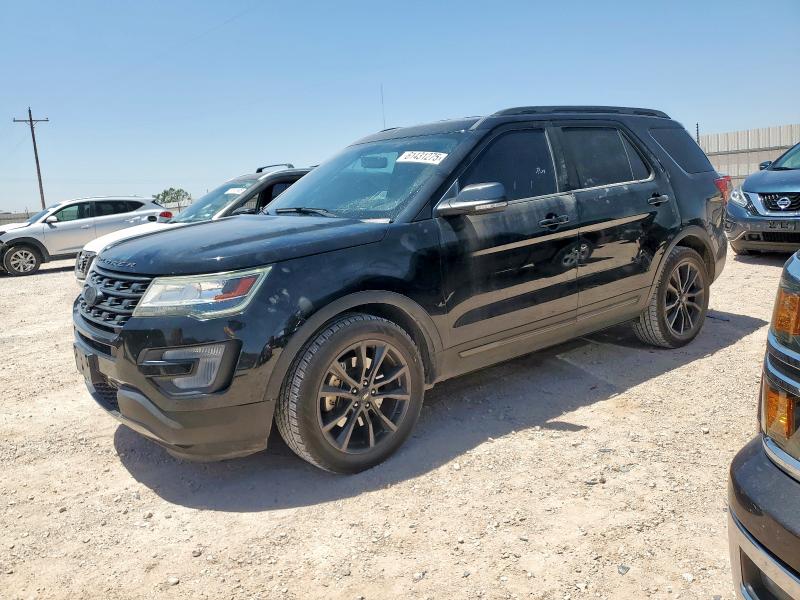 FORD EXPLORER X 2017 with VIN 1FM5K7D88HGC47418 - Photo from auction