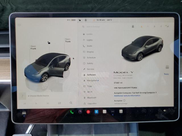 Снимка 9 от търг – 2023 TESLA MODEL Y с VIN 7SAYGAEE2PF775469
