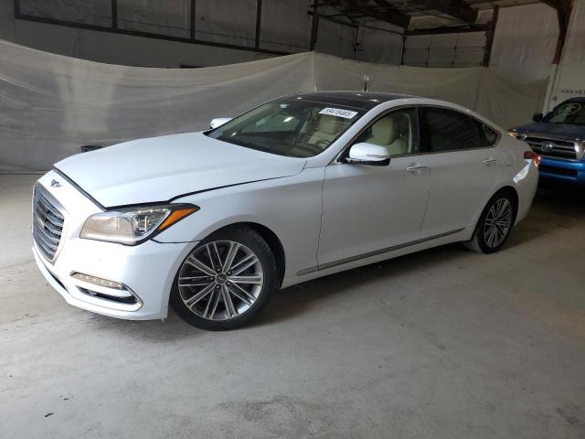 GENESIS G80 BASE 2018 with VIN KMHGN4JEXJU230653 - Photo from auction