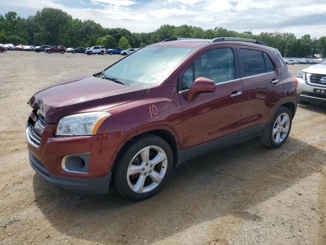 CHEVROLET TRAX LTZ 2016 with VIN 3GNCJMSB8GL171681 - Photo from auction