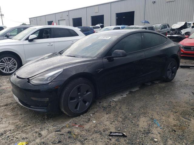 TESLA MODEL 3 2022 with VIN 5YJ3E1EB5NF182091 - Photo from auction