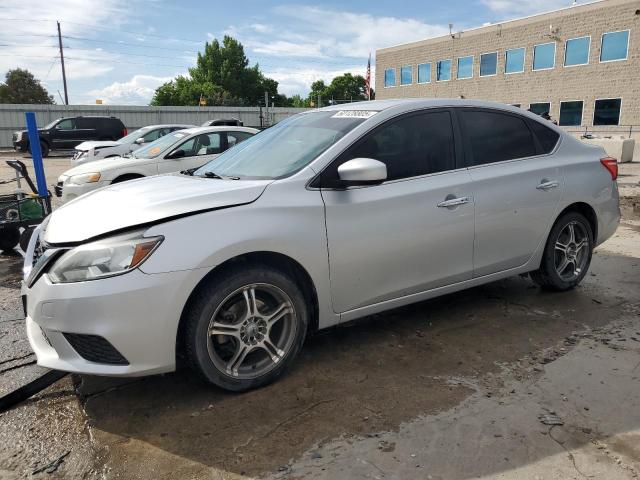 NISSAN SENTRA S 2016 with VIN 3N1AB7APXGL643765 - Photo from auction