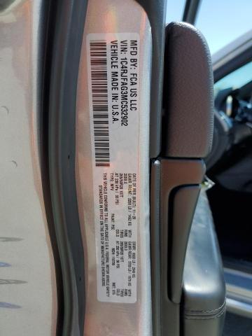 Photo 14 from auction – 2021 JEEP GRAND CHER with VIN 1C4RJFAG3MC532902