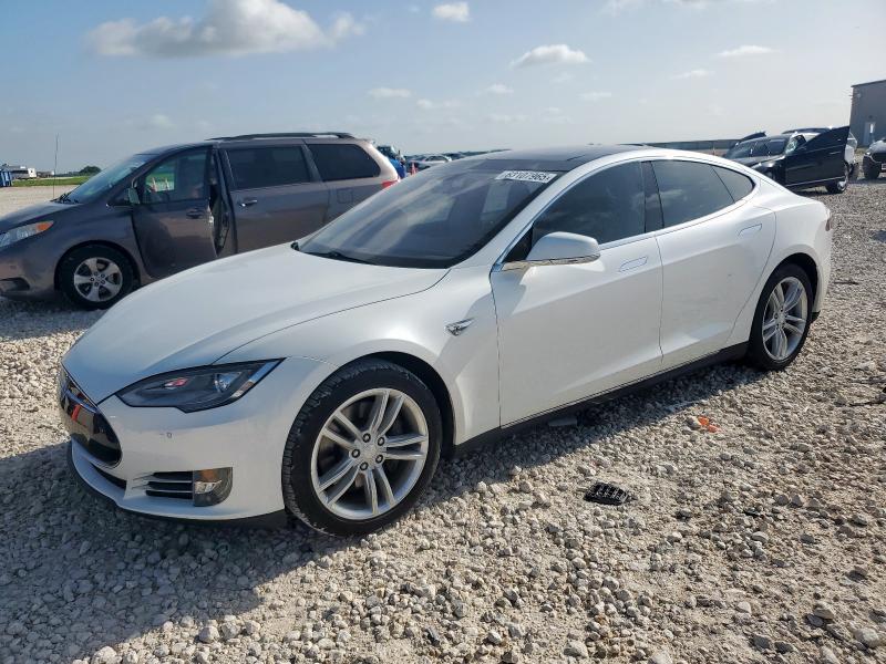 TESLA MODEL S 2013 with VIN 5YJSA1DNXDFP26540 - Photo from auction
