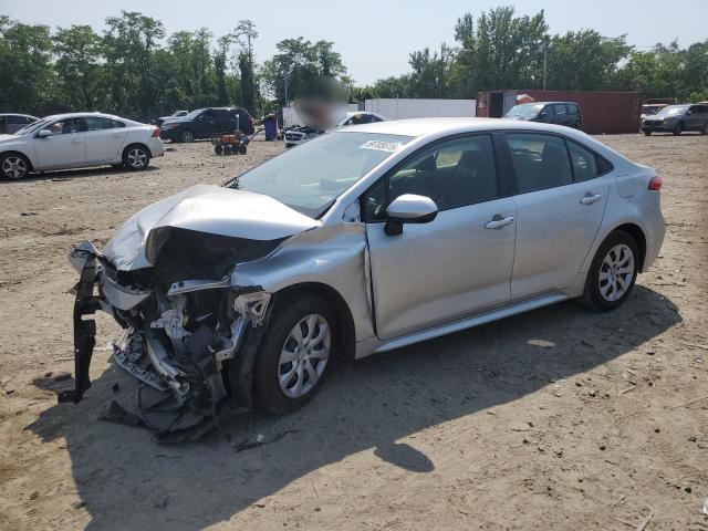 TOYOTA COROLLA LE 2022 with VIN JTDEPMAE0N3033007 - Photo from auction