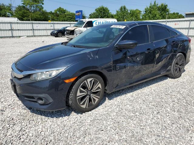 HONDA CIVIC EX 2017 with VIN 19XFC1F3XHE025466 - Photo from auction