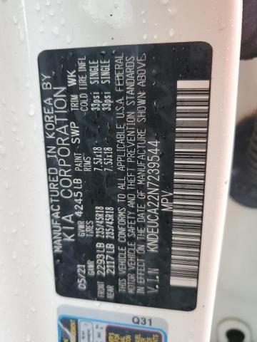 Photo 14 from auction – 2022 KIA SELTOS NIG with VIN KNDEUCA22N7239544