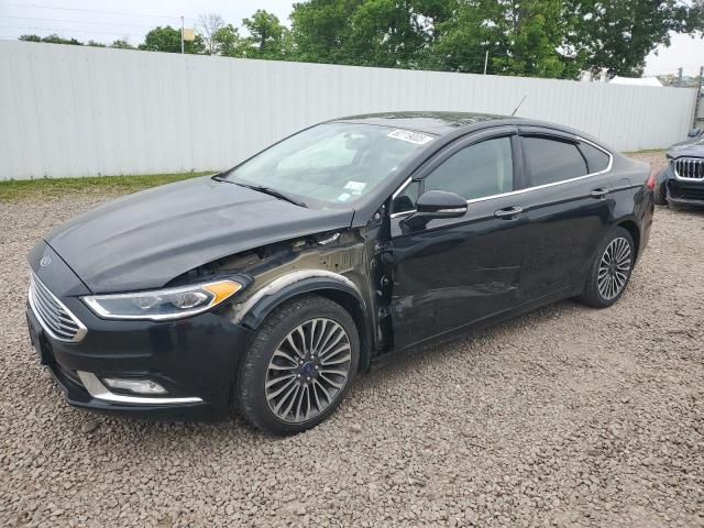 FORD FUSION SE 2017 with VIN 3FA6P0H92HR165686 - Photo from auction