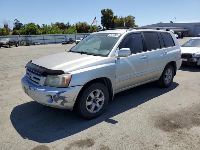 TOYOTA HIGHLANDER 2005 with VIN JTEGP21A350063965 - Photo from auction