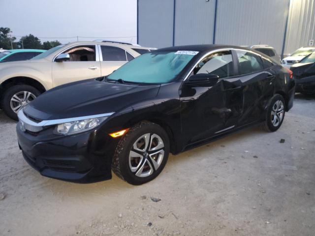 HONDA CIVIC LX 2018 with VIN 19XFC2F57JE022537 - Photo from auction
