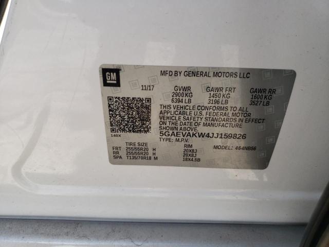 Photo 14 from auction – 2018 BUICK ENCLAVE ES with VIN 5GAEVAKW4JJ159826
