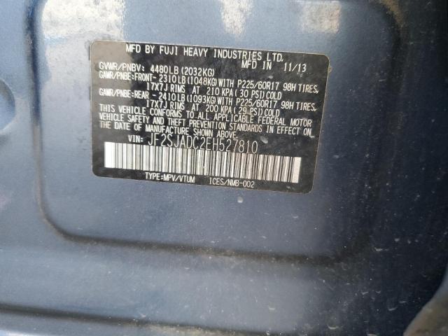Photo 14 from auction – 2014 SUBARU FORESTER 2 with VIN JF2SJADC2EH527810