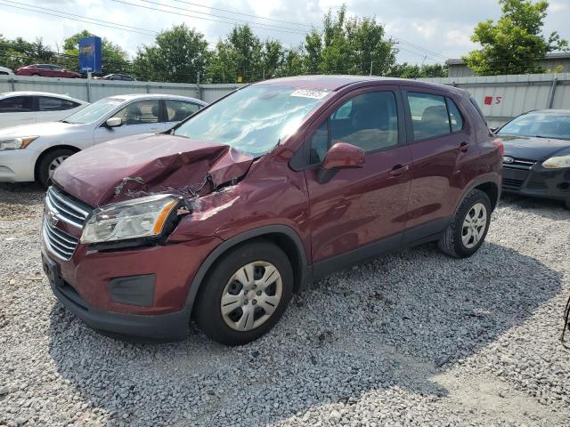 CHEVROLET TRAX LS 2016 with VIN 3GNCJKSBXGL174635 - Photo from auction
