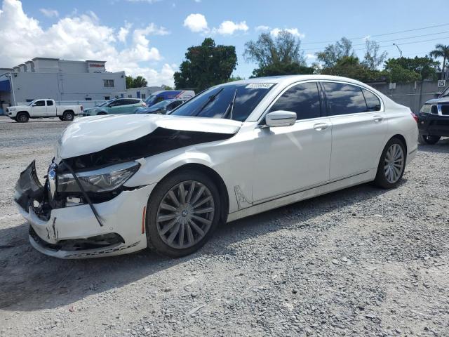 BMW 740 I 2017 with VIN WBA7E2C31HG740674 - Photo from auction