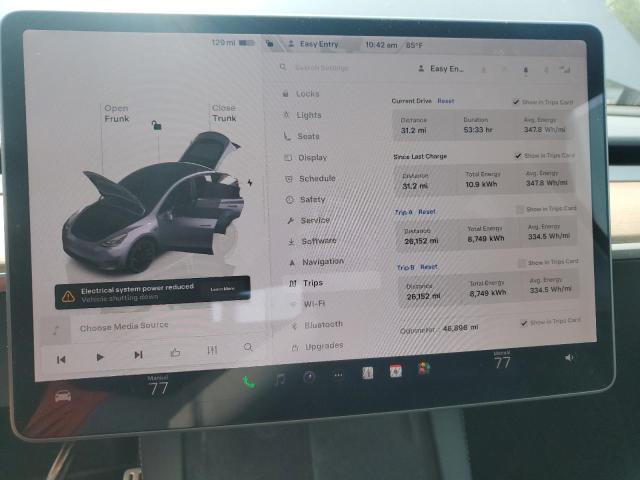 Фото 9 с аукциона – 2022 TESLA MODEL Y с VIN 7SAYGDEF1NF374891