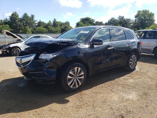 ACURA MDX TECHNO 2014 with VIN 5FRYD4H47EB019755 - Photo from auction