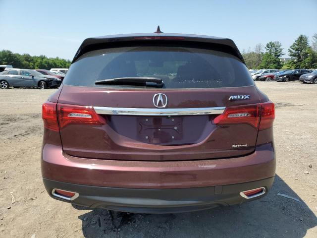 Photo 6 from auction – 2014 ACURA MDX TECHNO with VIN 5FRYD4H48EB033048