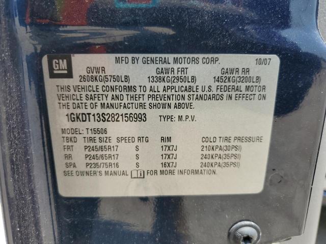 Photo 14 from auction – 2008 GMC ENVOY with VIN 1GKDT13S282156993