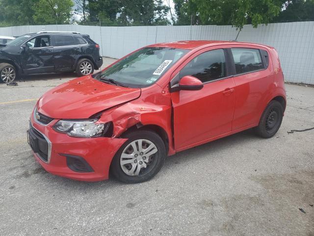 CHEVROLET SONIC 2020 with VIN 1G1JG6SBXL4131489 - Photo from auction