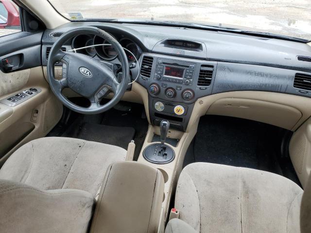 Photo 8 from auction – 2009 KIA OPTIMA LX with VIN KNAGE228195319418