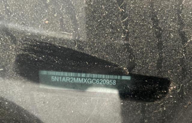 Photo 10 from auction – 2016 NISSAN PATHFINDER with VIN 5N1AR2MMXGC620958