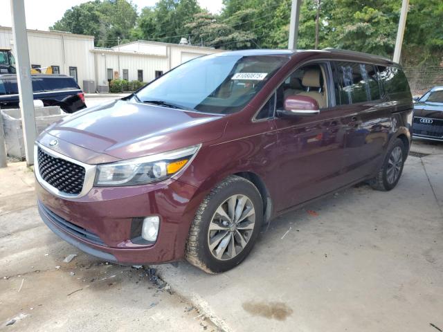 KIA SEDONA EX 2016 with VIN KNDMC5C13G6184027 - Photo from auction
