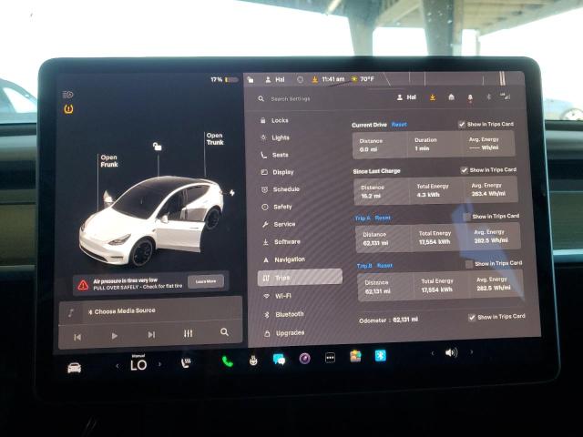 Photo 9 from auction – 2022 TESLA MODEL Y with VIN 7SAYGDEF0NF344376
