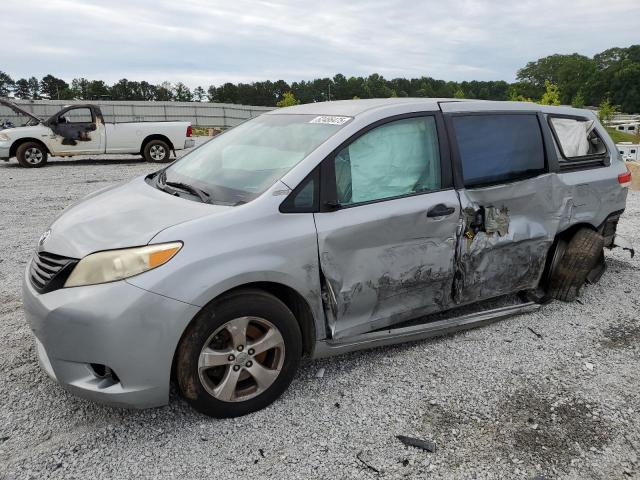 TOYOTA SIENNA 2011 with VIN 5TDZK3DC4BS123825 - Photo from auction