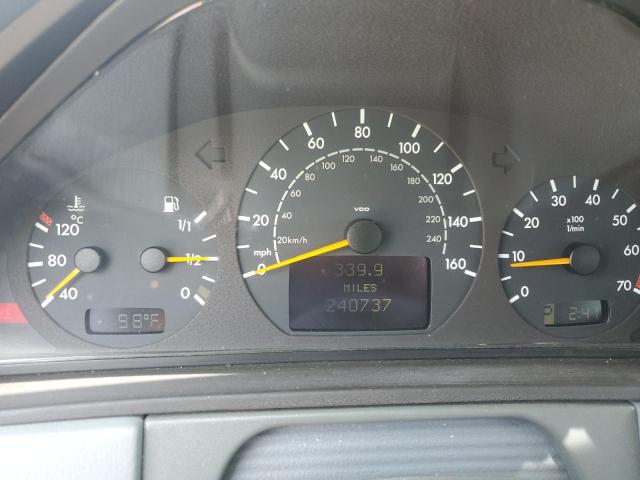 Photo 9 from auction – 2002 MERCEDES-BENZ E 430 with VIN WDBJF70J02B490983